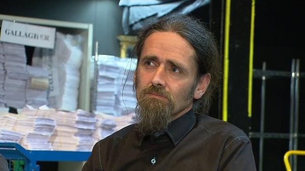 Luke Flanagan appeared at the 43rd chamber of the Palais de Justice with members of his family (file image)