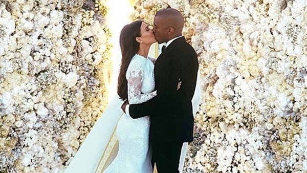 Kim Kardashian and Kanye West