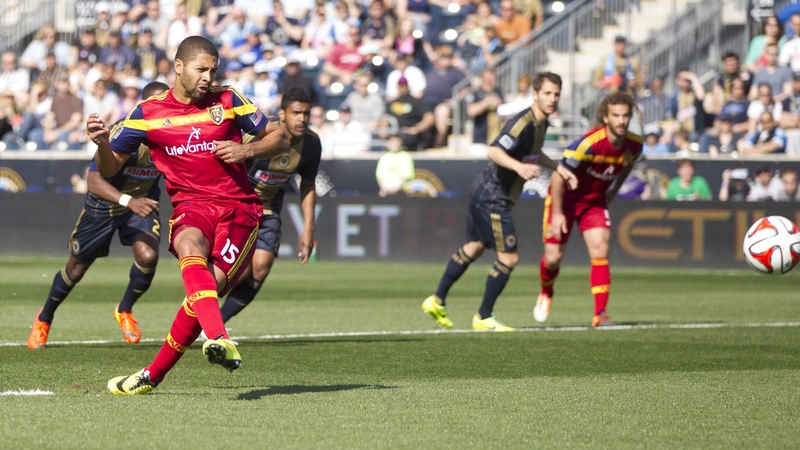 Alvaro Saborio in action for Real Salt Lake