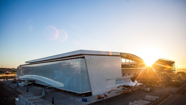 Arena Corinthians, Sao Paolo: 68,000 seats, built for the 2014 World Cup