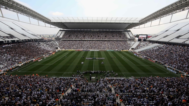 Arena Corinthians opened on 18 May 2014, following a fatal crane collapse that delayed construction