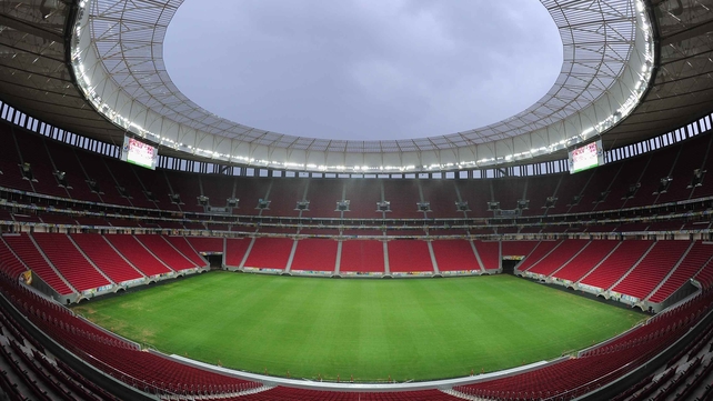 The design of Estádio Nacional de Brasília was inspired by the works of Brazilian architect Oscar Niemeyer