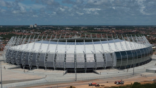 Arena Castelão, Fortaleza: 63,903 seats, opened in 1973