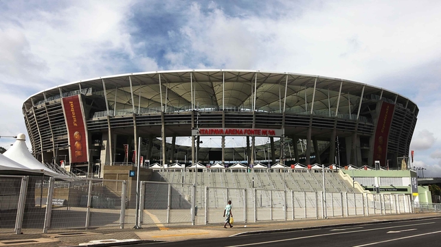 Arena Fonte Nova, Salvador: 53,700 seats, built for the 2014 World Cup