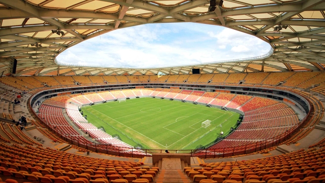 The shape of Arena da Amazônia is meant to resemble a traditional indigenous basket