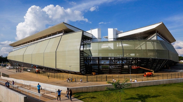 Arena Pantanal, Cuiabá: 41,390 seats, built for the 2014 World Cup