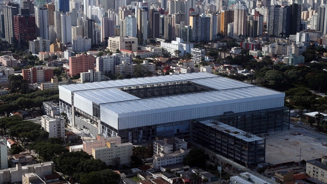 Arena da Baixada, Curitiba: 41,456 seats, opened in 1999
