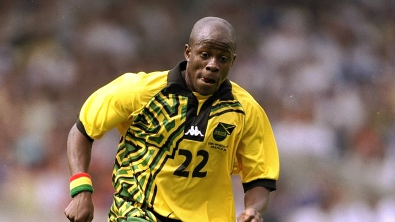 We'll start things off gently with this Jamaican kit from 1998. Without wishing to get into national stereotyping, it's easy to imagine that the designer of this one was a fan of some of the more illicit Jamaican substances