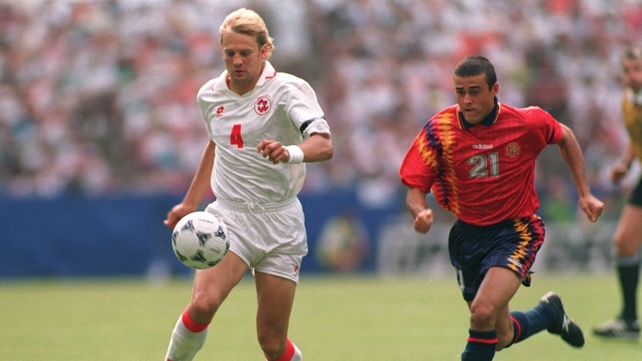 Up until recently, Spain were the perennial underachievers of world football. Now we're not saying that their jerseys were to blame but could you focus on a game while wearing this geometric nightmare?