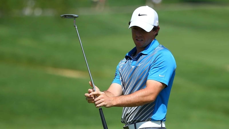 Rory McIlroy had a disastrous second round in Ohio