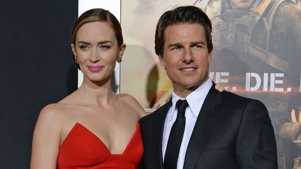 Emily Blunt and Tom Cruise