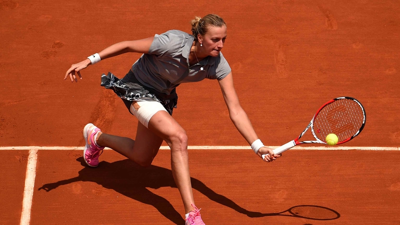 Svetlana Kuznetsova knocked out fifth seed Petra Kvitova