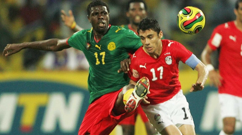 Mohammadou Idrissou (l) misses out on selection