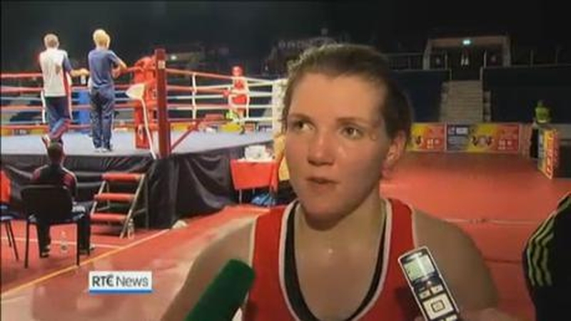 Clare Grace is only the second Irish woman after Katie Taylor to win a European Championship medal in boxing