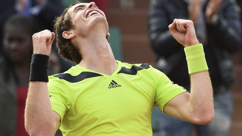 Andy Murray beat left hander Fernando Verdasco 6-4 7-5 7-6