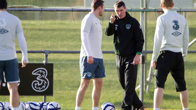Roy Keane is due to fly out with the Ireland squad on Wednesday for a short US tour