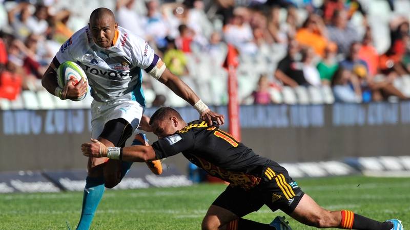 Cornal Hendricks in action for the Toyota Cheetahs