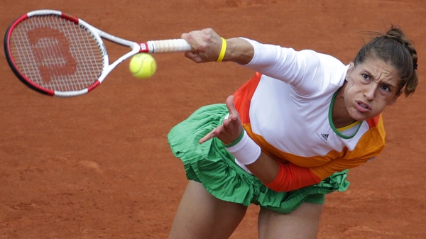 Andrea Petkovic took just over an hour to beat Sara Errani