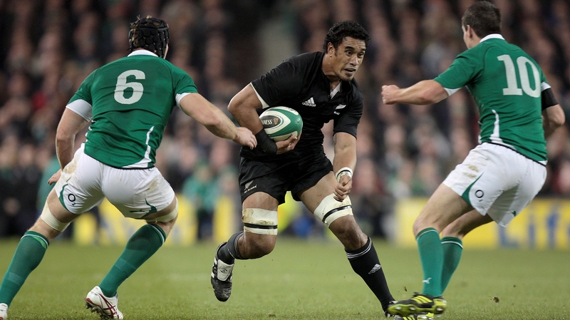 Jerome Kaino in action against Ireland last November