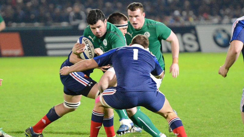 Rory Burke will start for Ireland U20s at tighthead