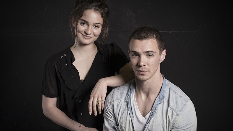 Aisling Franciosi and Sam Keeley