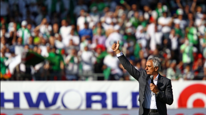 Vahid Halilhodzic saw his side defeated by Germany in the last 16