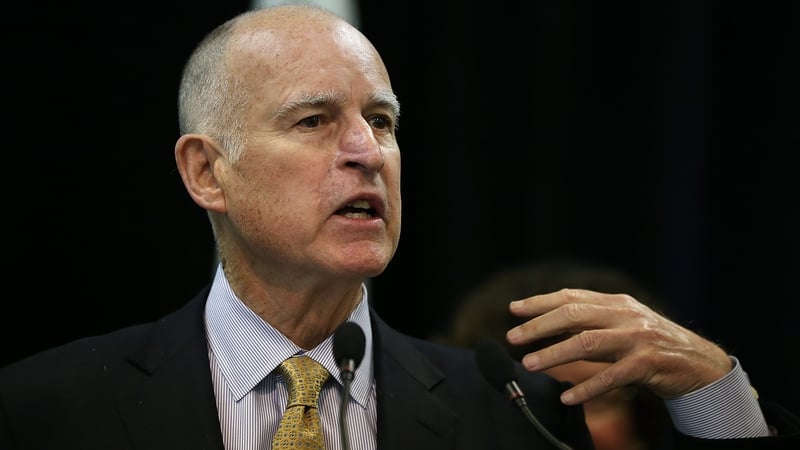 Governor Jerry Brown signed into law a string of legislative bills