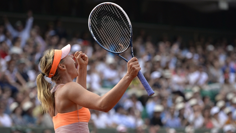 Maria Sharapova has won her fifth Grand Slam