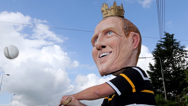 'King Henry' in action before Kilkenny vs Offaly