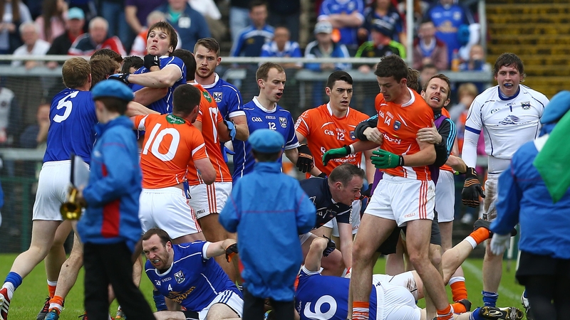 Ugly scenes marred the pre-match parade at Armagh vs Cavan