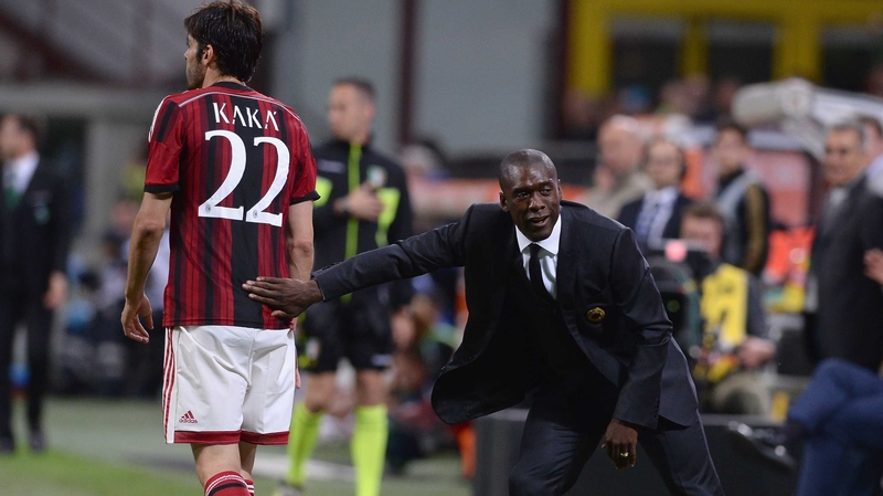 Clarence Seedorf lasted only five months as Milan boss