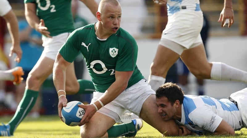 Luke Marshall was substituted during the second half of the first Test