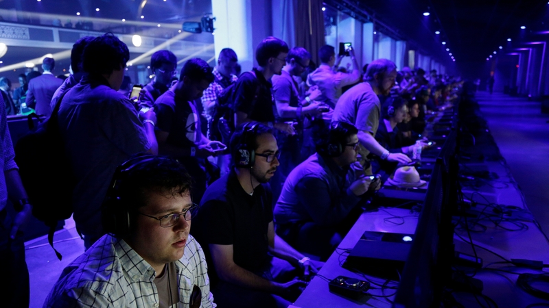 Electronic Entertainment Expo video games convention in Los Angeles started last night