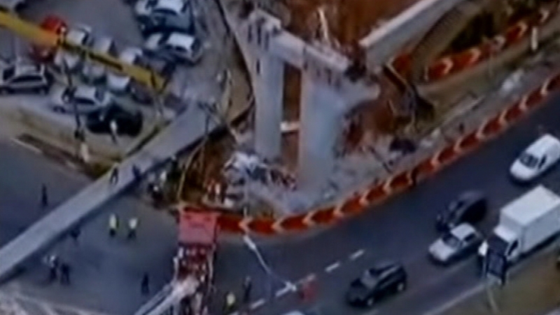 The monorail was supposed to be open before the start of the 32-nation soccer tournament