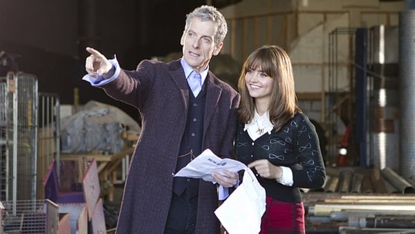 Peter Capaldi and Jenna Coleman