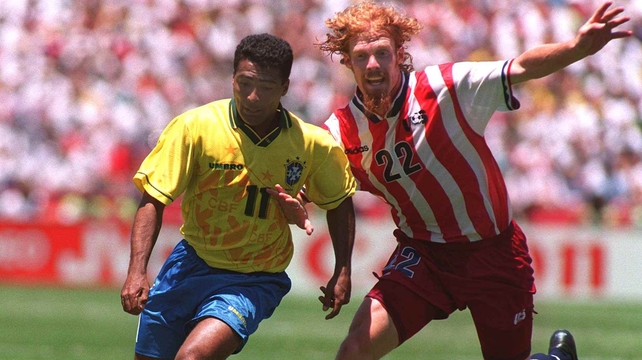 Alexi Lalas (1994, 1998) will long be remembered for his raging red locks and goatee combo, which, despite their luminous glow, did little to help the USA achieve World Cup success.