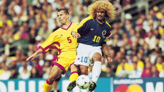 Carlos Valderrama's (1990, 1994, 1998) glorious blond, floppy mane might be the most ambitious World Cup hair feat of all time, remaining famous and well loved to this day.