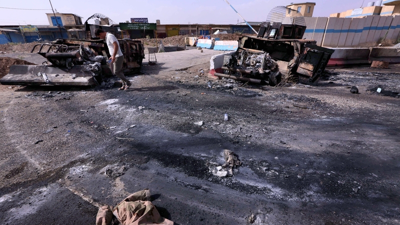 Militants overran Mosul and then drove south towards Baghdad during the year