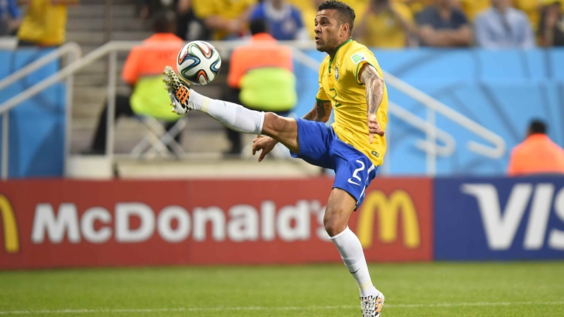 Dani Alves has joined Paris St Germain