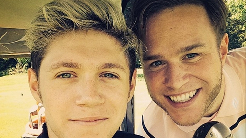 Niall Horan and Olly Murs