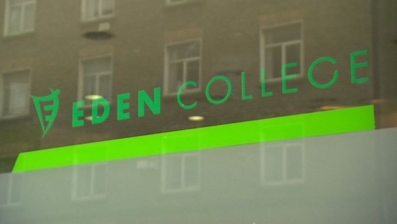 Eden College, based at Dublin's Burgh Quay, closed in April