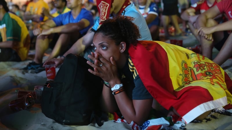 Spain looked brittle and disorganised against the Netherlands