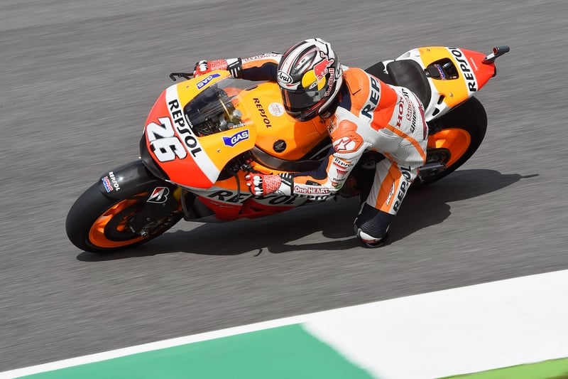 Dani Pedrosa set a time of one minute 40.985 seconds