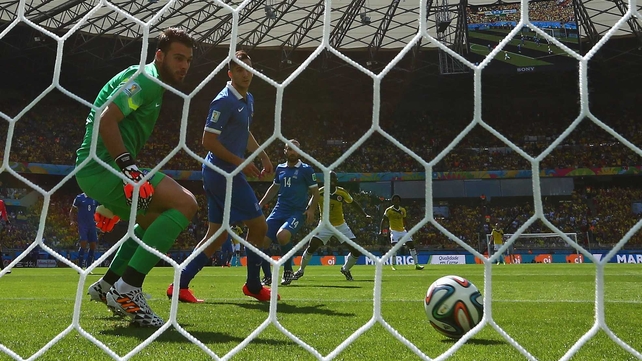 Pablo Armero put Colombia ahead early on