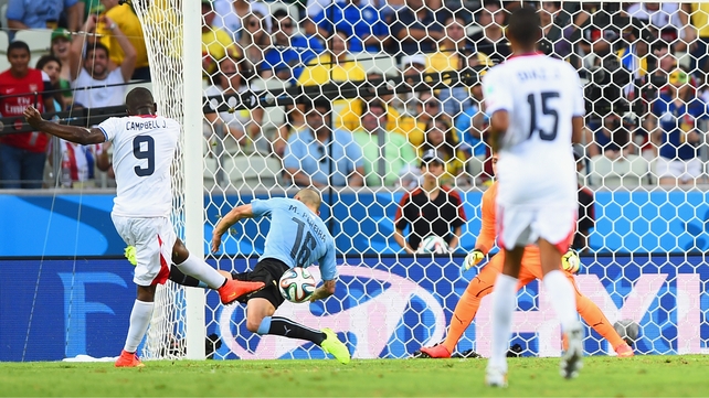 Joel Campbell made it 1-1