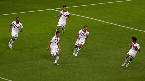 Superb second half performance from Costa Rica