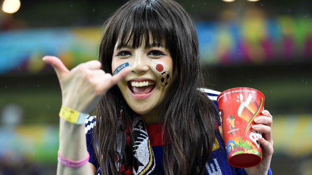 For those in Ireland with the stamina for a fourth consecutive game - Ivory Coast Japan kicked off in the small hours
