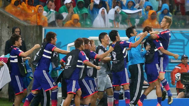 And on the Japanese bench