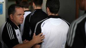 Davy Fitz looks focused as Clare arrive at Semple Stadium