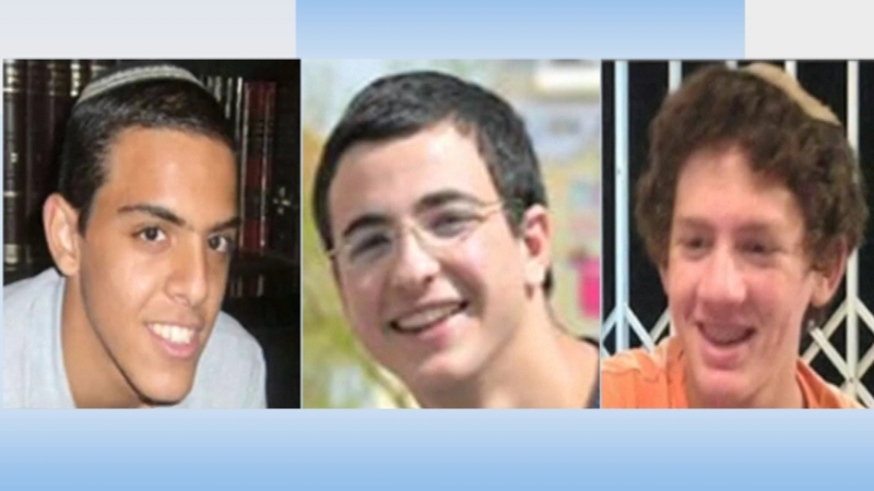 Israel blames Hamas for the disappearance of the three teenagers in the West Bank